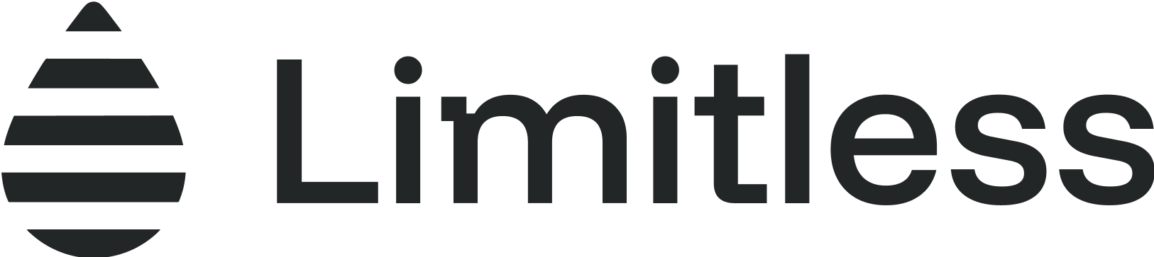 limitless logo black
